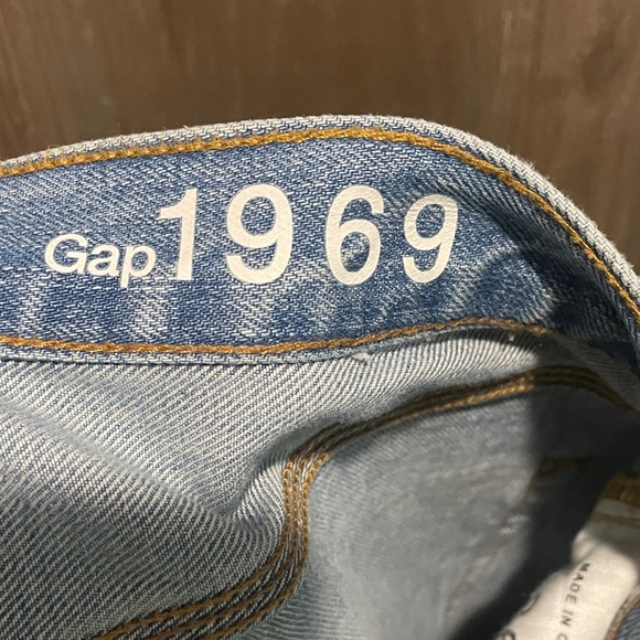 GAP 1969 Classic Light Blue Women's Boyfriend Jeans - Picture 4 of 4